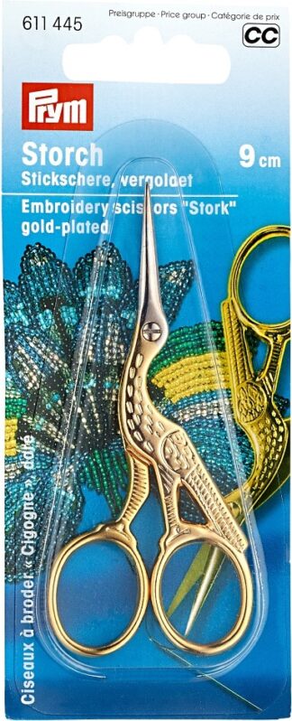 Stickschere Storch g
