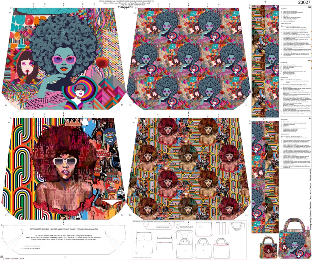 22178 Canvas Taschen