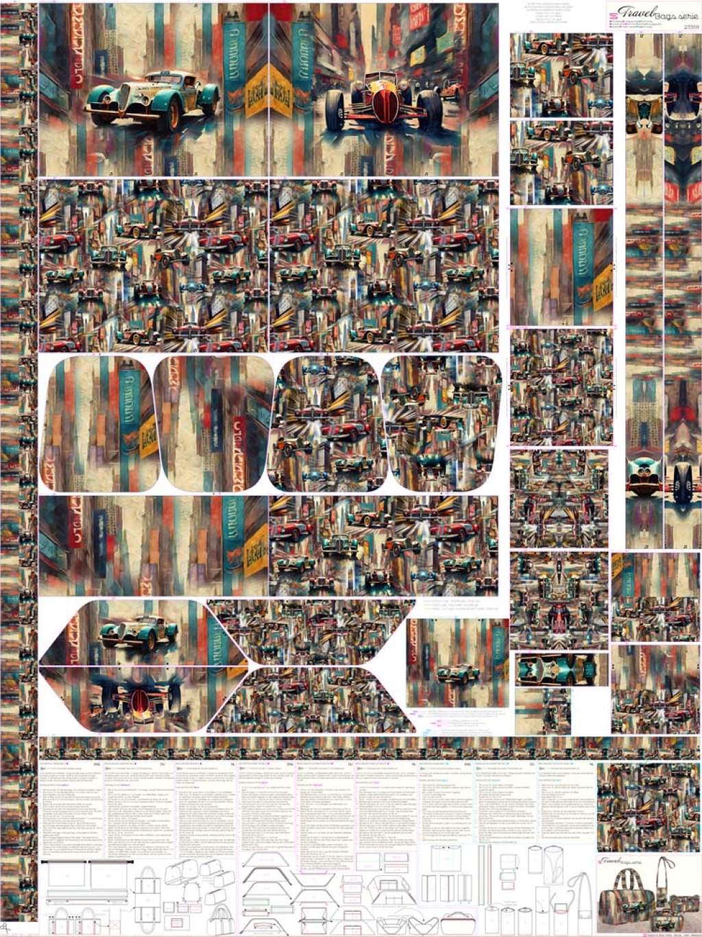 22178 Canvas Taschen