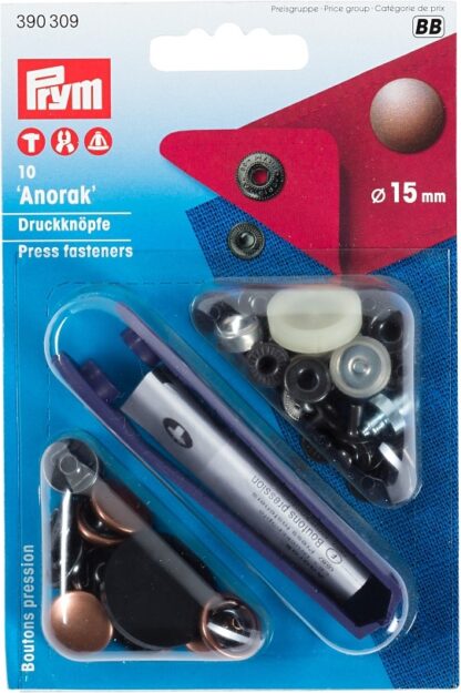 Anorak 15mm altkupfe