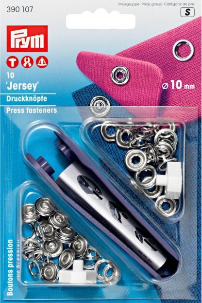 Jersey Ring 10mm sil
