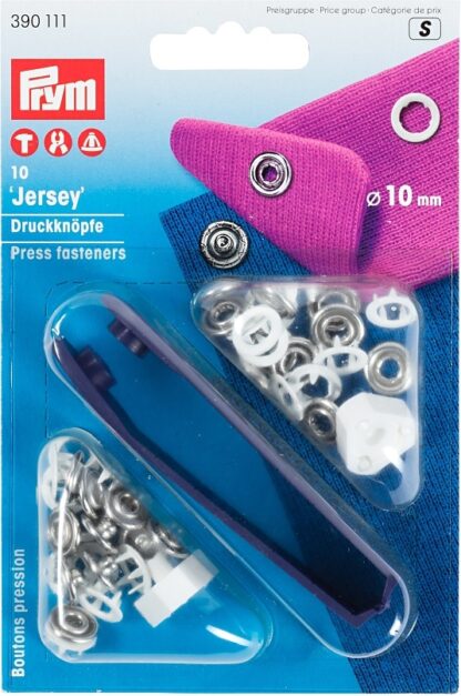 Jersey Ring 10mm wei