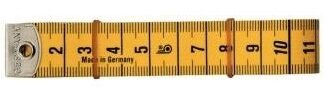 Centimeter mit Drück