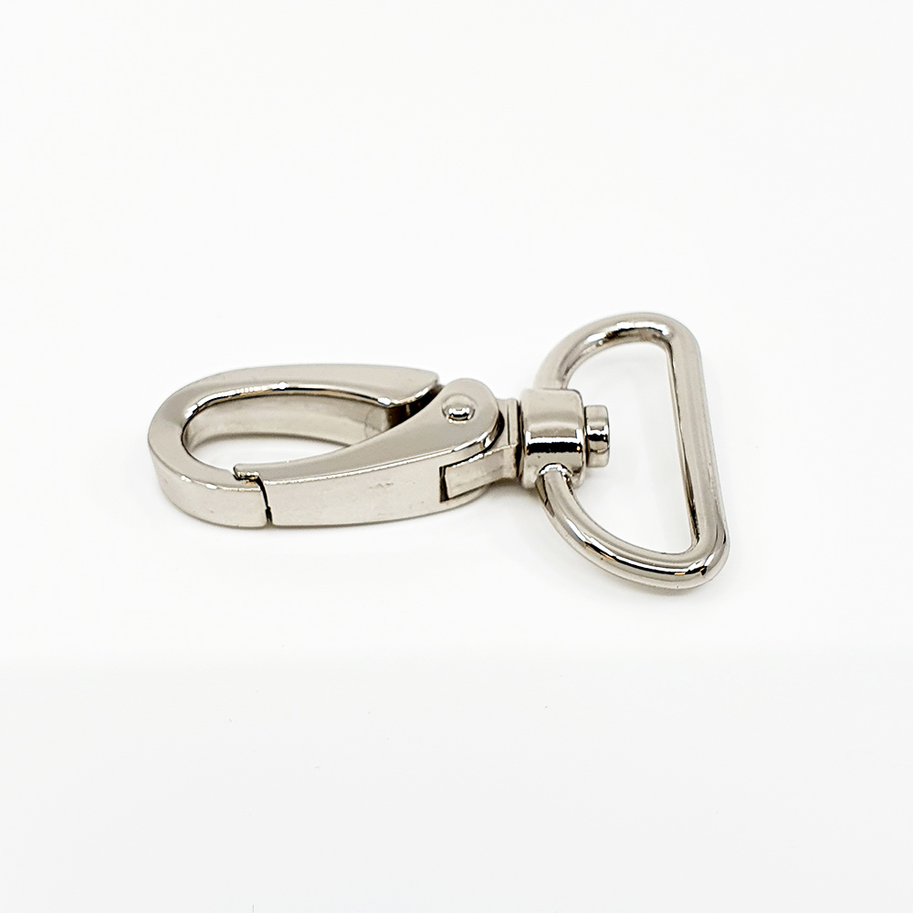 <div class='designation1'>Karabiner 30x50mm grob</div><div class='designation2'>Metall, drehbar, für 25mm Band</div>