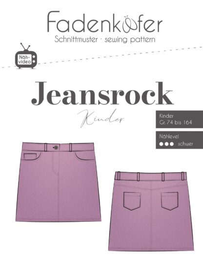 Jeansrock (Kinder).j