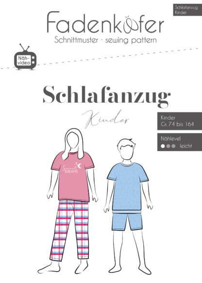 Schlafanzug-Kinder-T