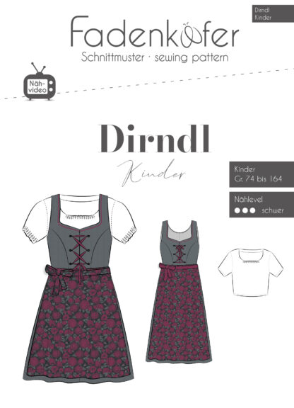 Dirndl-Kinder-Titel-