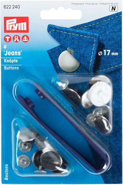 Jeans-Knöpfe 17mm si