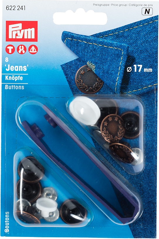 <div class='designation1'>Jeans-Knöpfe mit Werkzeug</div><div class='designation2'>17mm, 8 Stück</div>