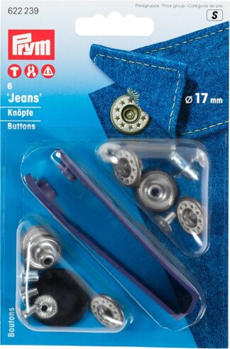 D-Jeans Knöpfe-17mm
