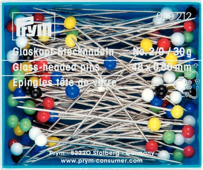 <div class='designation1'>Glaskopf-Stecknadeln</div><div class='designation2'>48 x 0.8 mm, 30 g</div>
