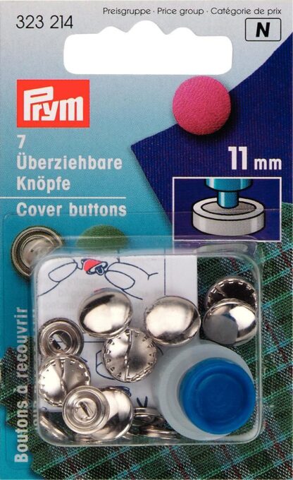D-überziehbare Knöpf