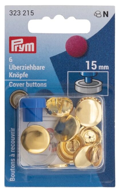 D-überziehbare Knöpf