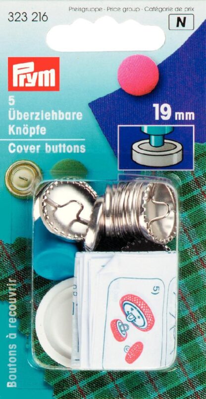 D-überziehbare Knöpf