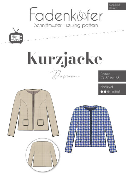 Kurzjacke-Damen-Tite