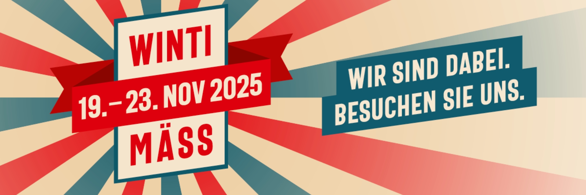 Winti-Mäss 2025 - Wir sind dabei - Bolli Textilwaren AG