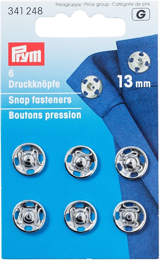 Annädruckknöpfe Mess