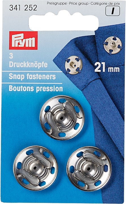 Annädruckknöpfe Mess